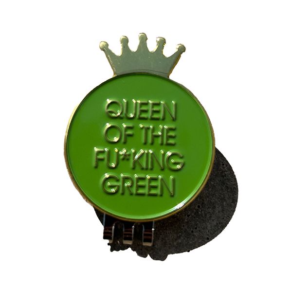 Golfmarkör ”QUEEN OF THE F*CKING GREEN"